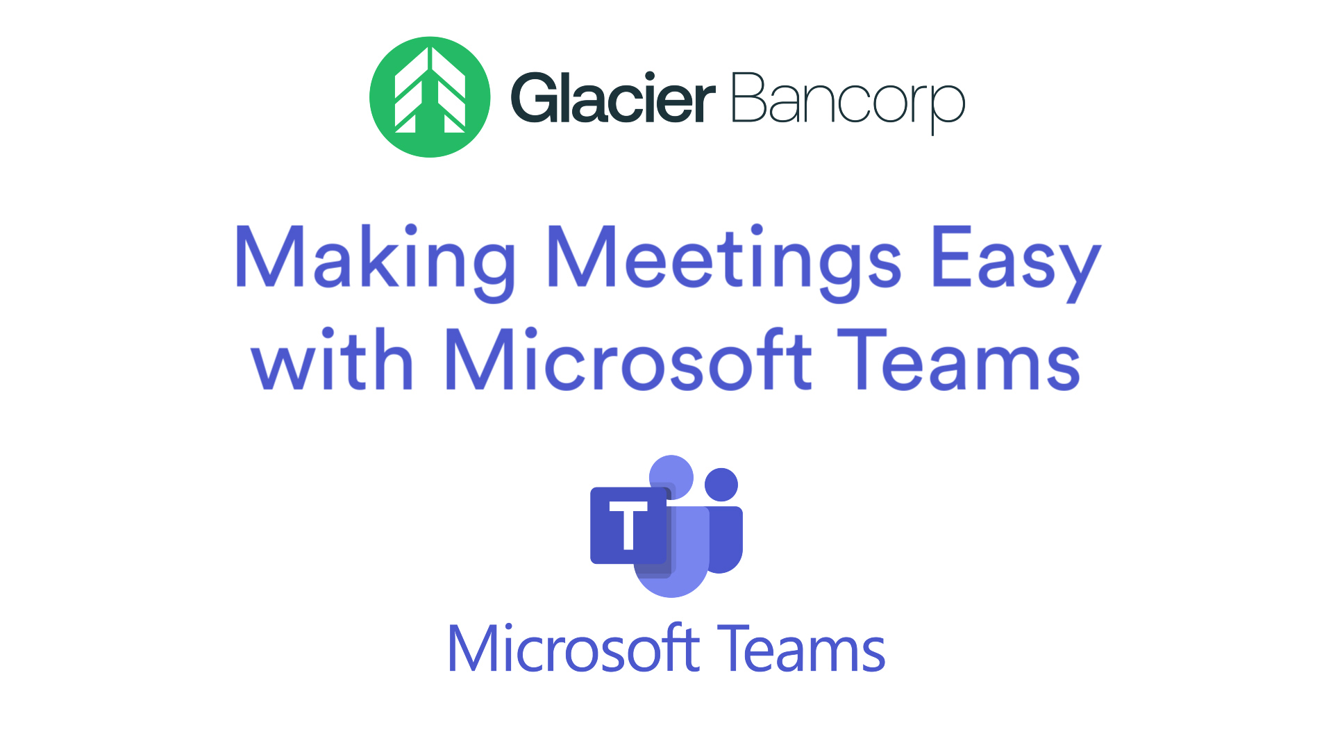 Making Meetings Easy with Microsoft Teams